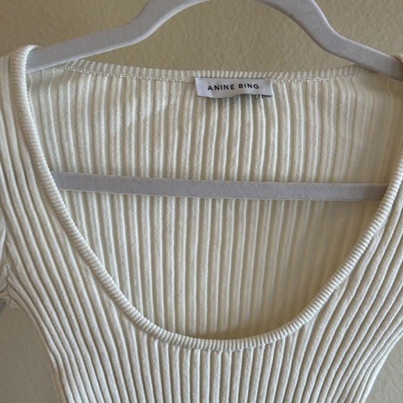 Anine Bing Ivory Sweater size XS - Picture 3 of 7